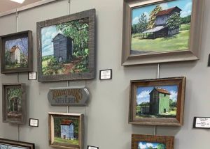 Tobacco Barns by Cindy Mantini