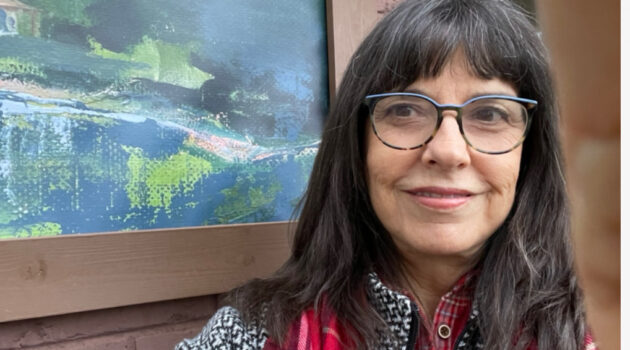 Joanna McNally, GAG's Featured Artist in April/May 2023 (photo courtesy of Joanna McNally)