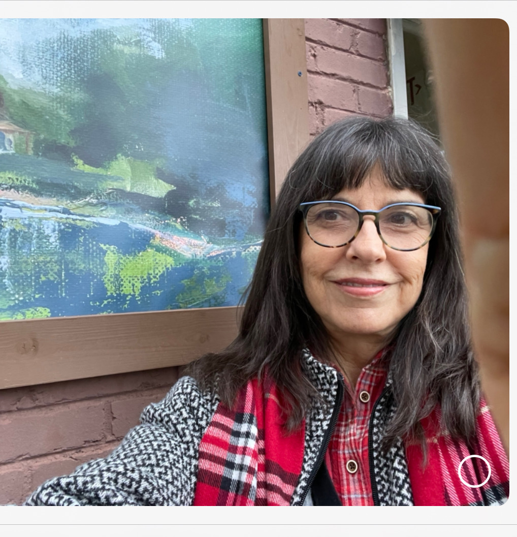 Joanna McNally, GAG's Featured Artist in April/May 2023 (photo courtesy of Joanna McNally)