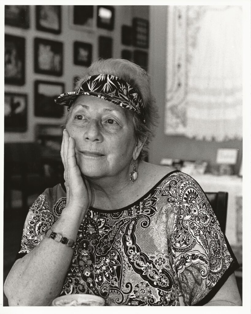Danielle Whited, black and white portrait by Herb Ellis