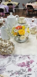 Table decorations - photo by Danielle Whited