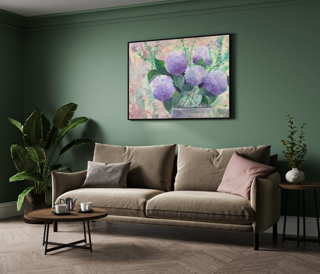 Hydrangeas by Shirley Zecher