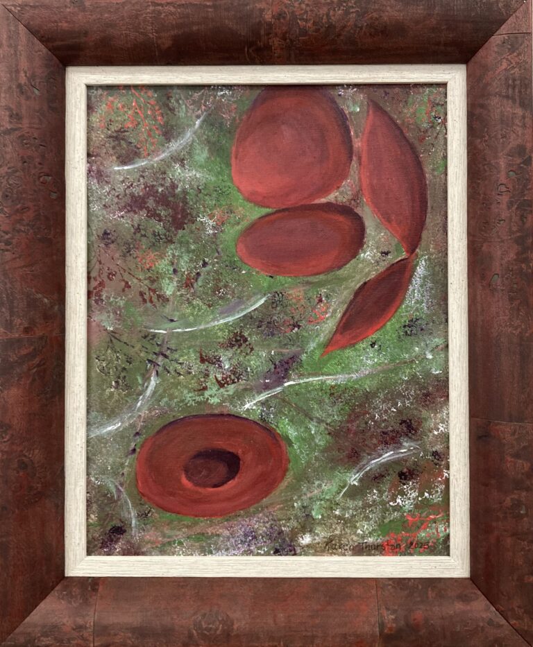 acrylic by Karen Thurston