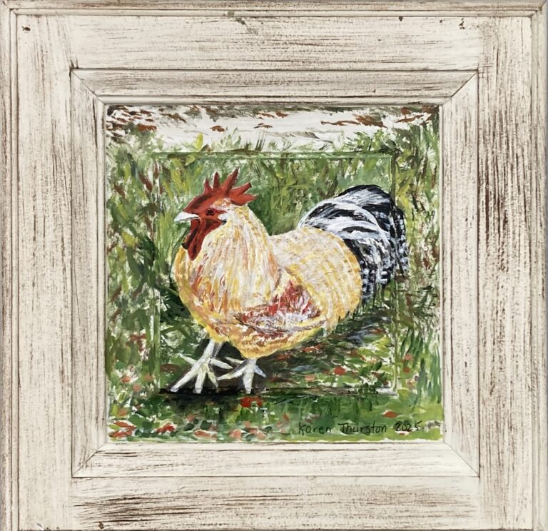 acrylic by Karen Thurston