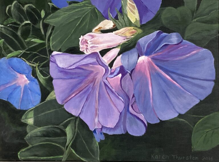 acrylic by Karen Thurston