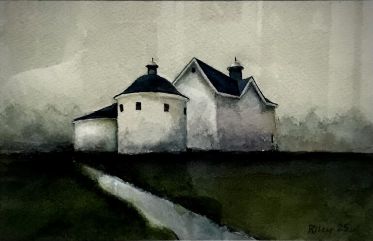 watercolor by Jim Riley