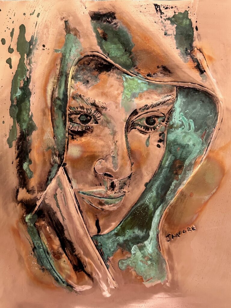 copper repoussé & chasing by Jeff Moore