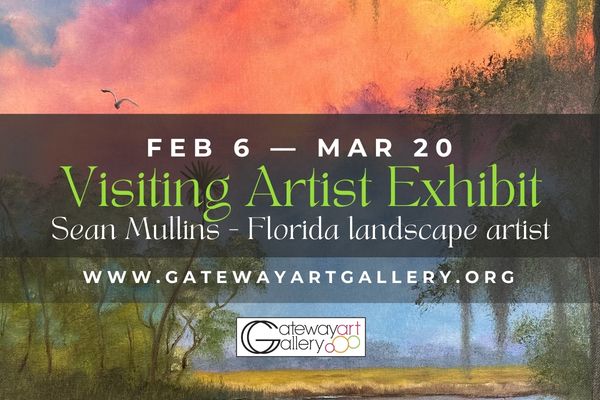 Sean Mullins artist exhibit on view from FEB 6 through MARCH 20, 2026